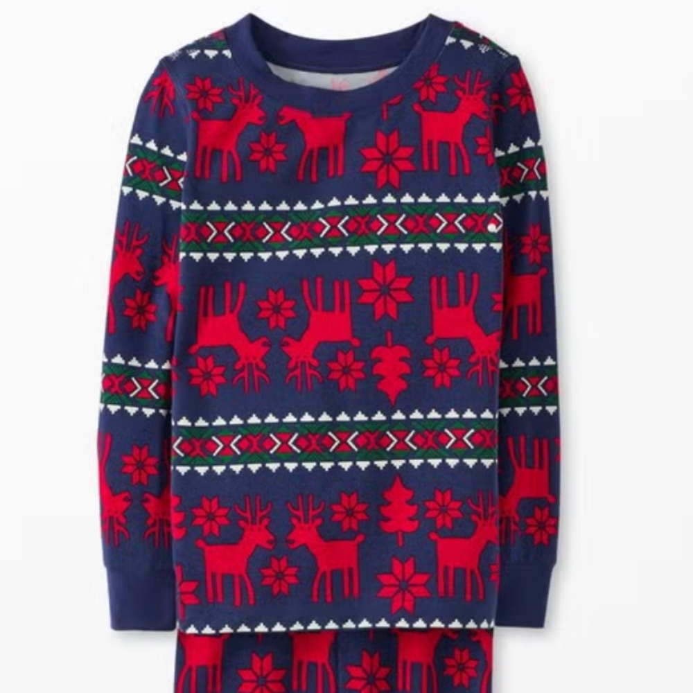 NTW still in bag Winter Deer Pajamas